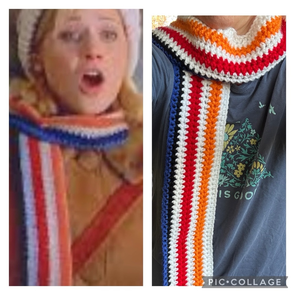 Colorful “Jovie from Elf” Scarf - handmade